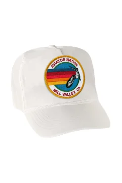Trucker Hats | Trucker Hats | Aviator Nation SIGNATURE MILL VALLEY VINTAGE NYLON TRUCKER HAT