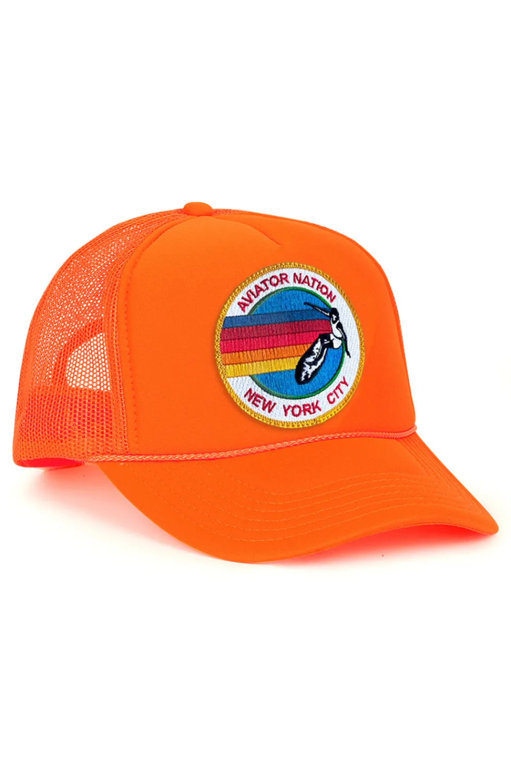 Trucker Hats | Trucker Hats | Aviator Nation SIGNATURE NEW YORK CITY - VINTAGE LOW RISE TRUCKER VINTAGELOWRISETRUCKER