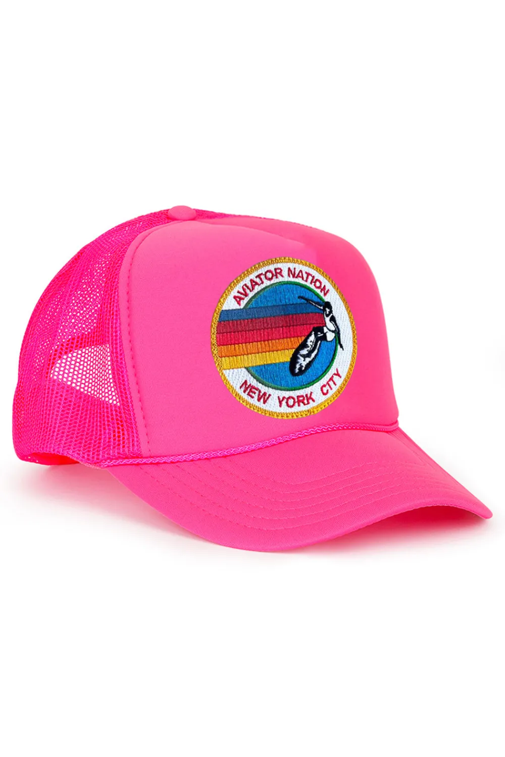 Trucker Hats | Trucker Hats | Aviator Nation SIGNATURE NEW YORK CITY - VINTAGE LOW RISE TRUCKER VINTAGELOWRISETRUCKER