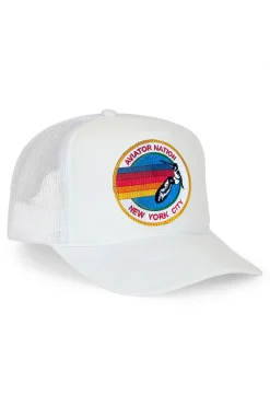 Trucker Hats | Trucker Hats | Aviator Nation SIGNATURE NEW YORK CITY - VINTAGE LOW RISE TRUCKER VINTAGELOWRISETRUCKER
