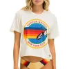 Boyfriend Tees | Aviator Nation SIGNATURE NEW YORK CITY BOYFRIEND TEE - VINTAGE WHITE VINTAGEWHITE