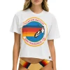 Boyfriend Tees | Aviator Nation SIGNATURE SAN FRANCISCO BOYFRIEND TEE - WHITE