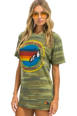 Tees | Tees | Aviator Nation SIGNATURE TEE - CAMO