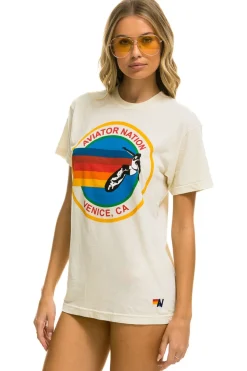 Tees | Tees | Aviator Nation SIGNATURE TEE - VINTAGE WHITE VINTAGEWHITE
