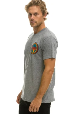 Tees | Tees | Aviator Nation SIGNATURE TEXAS SMALL LOGO TEE - HEATHER GREY HEATHERGREY