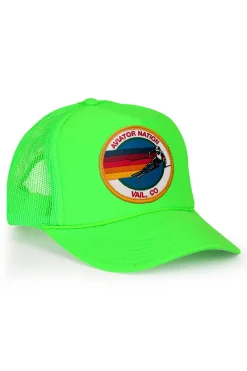 Kid's Trucker Hats | Aviator Nation SIGNATURE VAIL - KIDS VINTAGE FOAM TRUCKER KIDSVINTAGEFOAMTRUCKER