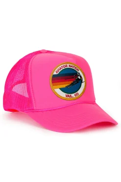 Kid's Trucker Hats | Aviator Nation SIGNATURE VAIL - KIDS VINTAGE FOAM TRUCKER KIDSVINTAGEFOAMTRUCKER
