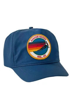 Trucker Hats | Trucker Hats | Aviator Nation SIGNATURE VAIL VINTAGE NYLON TRUCKER HAT