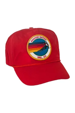 Trucker Hats | Trucker Hats | Aviator Nation SIGNATURE VAIL VINTAGE NYLON TRUCKER HAT