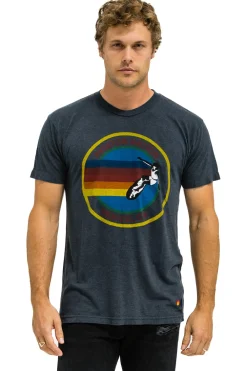 Tees | Tees | Aviator Nation SIGNATURE VENICE TEE - CHARCOAL
