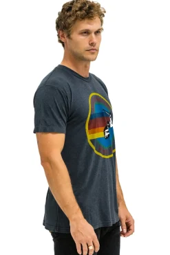 Tees | Tees | Aviator Nation SIGNATURE VENICE TEE - CHARCOAL