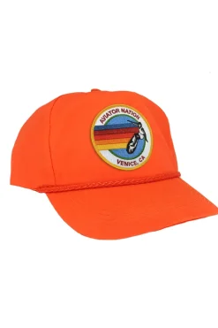 Trucker Hats | Trucker Hats | Aviator Nation SIGNATURE VENICE VINTAGE NYLON TRUCKER HAT VINTAGENYLONTRUCKERHATHATSAviatorNationNEONPINK