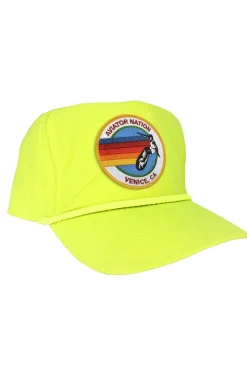 Trucker Hats | Trucker Hats | Aviator Nation SIGNATURE VENICE VINTAGE NYLON TRUCKER HAT VINTAGENYLONTRUCKERHATHATSAviatorNationNEONPINK
