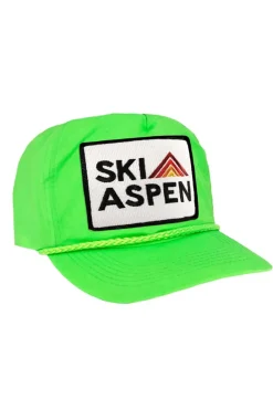 Trucker Hats | Trucker Hats | Aviator Nation SKI ASPEN - VINTAGE NYLON TRUCKER HAT VINTAGENYLONTRUCKERHAT