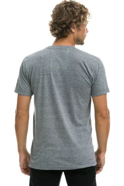 Tees | Tees | Aviator Nation SMILEY 2 CREW TEE - HEATHER GREY HEATHERGREY
