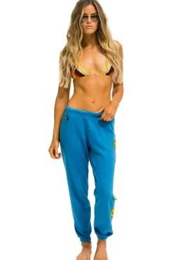 Sweatpants | Aviator Nation SMILEY 2 SWEATPANTS - OCEAN