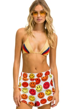 Shorts | Aviator Nation SMILEY BINGO LOUNGER SHORT - WHITE