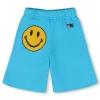 Kid's Shorts | Aviator Nation SMILEY KIDS SWEATSHORTS - NEON BLUE NEONBLUE