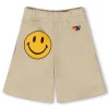 Kid's Shorts | Aviator Nation SMILEY KIDS SWEATSHORTS - SAND