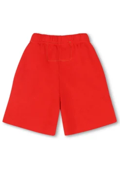 Kid's Shorts | Aviator Nation SMILEY KIDS SWEATSHORTS - RED