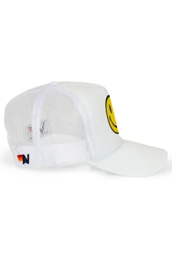 Trucker Hats | Trucker Hats | Aviator Nation SMILEY VINTAGE TRUCKER HAT OneSize/BLACK","public_title":"OneSize/BLACK","options":["OneSize","BLACK"],"price":4800,"weight":454,"compare_at_price":null,"inventory_quantity":503,"inventory_management":"shopify","inventory_policy":"deny","barcode":"00330107","featured_media":{"alt":null,"id":35691989434519,"position":4,"preview_image":{"aspect_ratio":0.667,"height":1500,"width":1000,"src":"//www.aviatornation.com/cdn/shop/files/VCFL_SML-BLK-FR01.jpg?v=1727733695"}},"requires_selling_plan":false,"selling_plan_allocations":[],"quantity_rule":{"min":1,"max":null,"increment":1}},{"id":35542800105623,"title":"OneSize/ROYAL","option1":"OneSize","option2":"ROYAL","option3":null,"sku":"VCFL_SML-RYL-OS","requires_shipping":true,"taxable":true,"featured_image":{"id":33228558893207,"product_id":5453078279,"position":28,"created_at":"2021-11-20T00:33:33-08:00","updated_at":"2023-04-20T08:20:43-07:00","alt":"SMILEYVINTAGETRUCKERHATHATSAviatorNationOSROYAL","width":1000,"height":1500,"src":"//www.aviatornation.com/cdn/shop/products/smiley-vintage-trucker-hat-hats-aviator-nation-os-royal-694038.jpg?v=1682004043","variant_ids":[35542800105623]},"available":true,"name":"SMILEYVINTAGETRUCKERHAT-OneSize/ROYAL","public_title":"OneSize/ROYAL","options":["OneSize","ROYAL"],"price":4800,"weight":454,"compare_at_price":null,"inventory_quantity":50,"inventory_management":"shopify","inventory_policy":"deny","barcode":"00422543","featured_media":{"alt":"SMILEYVINTAGETRUCKERHATHATSAviatorNationOSROYAL","id":25605201887383,"position":28,"preview_image":{"aspect_ratio":0.667,"height":1500,"width":1000,"src":"//www.aviatornation.com/cdn/shop/products/smiley-vintage-trucker-hat-hats-aviator-nation-os-royal-694038.jpg?v=1682004043"}},"requires_selling_plan":false,"selling_plan_allocations":[],"quantity_rule":{"min":1,"max":null,"increment":1}},{"id":35599349678231,"title":"OneSize/WHITE","option1":"OneSize","option2":"WHITE","option3":null,"sku":"VCFL_SML-WHT-OS","requires_shipping":true,"taxable":true,"featured_image":{"id":43388860891287,"product_id":5453078279,"position":1,"created_at":"2024-09-30T15:01:32-07:00","updated_at":"2024-09-30T15:01:35-07:00","alt":null,"width":1000,"height":1500,"src":"//www.aviatornation.com/cdn/shop/files/VCFL_SML-WHT-FR01.jpg?v=1727733695","variant_ids":[35599349678231]},"available":true,"name":"SMILEYVINTAGETRUCKERHAT-OneSize/WHITE","public_title":"OneSize/WHITE","options":["OneSize","WHITE"],"price":4800,"weight":454,"compare_at_price":null,"inventory_quantity":418,"inventory_management":"shopify","inventory_policy":"deny","barcode":"00539937","featured_media":{"alt":null,"id":35691990384791,"position":1,"preview_image":{"aspect_ratio":0.667,"height":1500,"width":1000,"src":"//www.aviatornation.com/cdn/shop/files/VCFL_SML-WHT-FR01.jpg?v=1727733695"}},"requires_selling_plan":false,"selling_plan_allocations":[],"quantity_rule":{"min":1,"max":null,"increment":1}},{"id":36171895210135,"title":"OneSize/PURPLE","option1":"OneSize","option2":"PURPLE","option3":null,"sku":"VCFL_SML-PUR-OS","requires_shipping":true,"taxable":true,"featured_image":{"id":43388860727447,"product_id":5453078279,"position":19,"created_at":"2024-09-30T15:01:32-07:00","updated_at":"2024-09-30T15:01:35-07:00","alt":null,"width":1000,"height":1500,"src":"//www.aviatornation.com/cdn/shop/files/VCFL_SML-PUR-FR01.jpg?v=1727733695","variant_ids":[36171895210135]},"available":true,"name":"SMILEYVINTAGETRUCKERHAT-OneSize/PURPLE","public_title":"OneSize/PURPLE","options":["OneSize","PURPLE"],"price":4800,"weight":454,"compare_at_price":null,"inventory_quantity":38,"inventory_management":"shopify","inventory_policy":"deny","barcode":"00425216","featured_media":{"alt":null,"id":35691990155415,"position":19,"preview_image":{"aspect_ratio":0.667,"height":1500,"width":1000,"src":"//www.aviatornation.com/cdn/shop/files/VCFL_SML-PUR-FR01.jpg?v=1727733695"}},"requires_selling_plan":false,"selling_plan_allocations":[],"quantity_rule":{"min":1,"max":null,"increment":1}},{"id":35950757970071,"title":"OneSize/BLACKLEAF","option1":"OneSize","option2":"BLACKLEAF","option3":null,"sku":"VCFL_LEAF_SML-BLK-OS","requires_shipping":true,"taxable":true,"featured_image":{"id":33225410379927,"product_id":5453078279,"position":23,"created_at":"2021-11-19T17:45:29-08:00","updated_at":"2023-04-20T08:20:43-07:00","alt":"SMILEYVINTAGETRUCKERHATHATSAviatorNationOSBLACKLEAF","width":1000,"height":1500,"src":"//www.aviatornation.com/cdn/shop/products/smiley-vintage-trucker-hat-hats-aviator-nation-os-black-leaf-527136.jpg?v=1682004043","variant_ids":[35950757970071]},"available":false,"name":"SMILEYVINTAGETRUCKERHAT-OneSize/BLACKLEAF","public_title":"OneSize/BLACKLEAF","options":["OneSize","BLACKLEAF"],"price":4800,"weight":454,"compare_at_price":null,"inventory_quantity":0,"inventory_management":"shopify","inventory_policy":"deny","barcode":"00421263","featured_media":{"alt":"SMILEYVINTAGETRUCKERHATHATSAviatorNationOSBLACKLEAF","id":25602037022871,"position":23,"preview_image":{"aspect_ratio":0.667,"height":1500,"width":1000,"src":"//www.aviatornation.com/cdn/shop/products/smiley-vintage-trucker-hat-hats-aviator-nation-os-black-leaf-527136.jpg?v=1682004043"}},"requires_selling_plan":false,"selling_plan_allocations":[],"quantity_rule":{"min":1,"max":null,"increment":1}},{"id":35919159722135,"title":"OneSize/BLACK//WHITE//BLACK","option1":"OneSize","option2":"BLACK//WHITE//BLACK","option3":null,"sku":"VCFL_SML-BLKWHTBLK-OS","requires_shipping":true,"taxable":true,"featured_image":{"id":33222871777431,"product_id":5453078279,"position":29,"created_at":"2021-11-19T11:35:46-08:00","updated_at":"2023-04-20T08:20:43-07:00","alt":"SMILEYVINTAGETRUCKERHATHATSAviatorNationOSBLACK//WHITE//BLACK","width":1000,"height":1500,"src":"//www.aviatornation.com/cdn/shop/products/smiley-vintage-trucker-hat-hats-aviator-nation-os-blackwhiteblack-995661.jpg?v=1682004043","variant_ids":[35919159722135]},"available":false,"name":"SMILEYVINTAGETRUCKERHAT-OneSize/BLACK//WHITE//BLACK","public_title":"OneSize/BLACK//WHITE//BLACK","options":["OneSize","BLACK//WHITE//BLACK"],"price":4800,"weight":454,"compare_at_price":null,"inventory_quantity":0,"inventory_management":"shopify","inventory_policy":"deny","barcode":"00424776","featured_media":{"alt":"SMILEYVINTAGETRUCKERHATHATSAviatorNationOSBLACK//WHITE//BLACK","id":25599475286167,"position":29,"preview_image":{"aspect_ratio":0.667,"height":1500,"width":1000,"src":"//www.aviatornation.com/cdn/shop/products/smiley-vintage-trucker-hat-hats-aviator-nation-os-blackwhiteblack-995661.jpg?v=1682004043"}},"requires_selling_plan":false,"selling_plan_allocations":[],"quantity_rule":{"min":1,"max":null,"increment":1}},{"id":36025903841431,"title":"OneSize/NAVY","option1":"OneSize","option2":"NAVY","option3":null,"sku":"VCFL_SML-NVY-OS","requires_shipping":true,"taxable":true,"featured_image":{"id":33228212273303,"product_id":5453078279,"position":24,"created_at":"2021-11-19T23:56:42-08:00","updated_at":"2023-04-20T08:20:43-07:00","alt":"SMILEYVINTAGETRUCKERHATHATSAviatorNationOSNAVY","width":1000,"height":1500,"src":"//www.aviatornation.com/cdn/shop/products/smiley-vintage-trucker-hat-hats-aviator-nation-os-navy-676474.jpg?v=1682004043","variant_ids":[36025903841431]},"available":true,"name":"SMILEYVINTAGETRUCKERHAT-OneSize/NAVY","public_title":"OneSize/NAVY","options":["OneSize","NAVY"],"price":4800,"weight":454,"compare_at_price":null,"inventory_quantity":133,"inventory_management":"shopify","inventory_policy":"deny","barcode":"00298773","featured_media":{"alt":"SMILEYVINTAGETRUCKERHATHATSAviatorNationOSNAVY","id":25604853891223,"position":24,"preview_image":{"aspect_ratio":0.667,"height":1500,"width":1000,"src":"//www.aviatornation.com/cdn/shop/products/smiley-vintage-trucker-hat-hats-aviator-nation-os-navy-676474.jpg?v=1682004043"}},"requires_selling_plan":false,"selling_plan_allocations":[],"quantity_rule":{"min":1,"max":null,"increment":1}},{"id":35599359213719,"title":"OneSize/RED","option1":"OneSize","option2":"RED","option3":null,"sku":"VCFL_SML-RED-OS","requires_shipping":true,"taxable":true,"featured_image":{"id":33226620764311,"product_id":5453078279,"position":27,"created_at":"2021-11-19T20:53:43-08:00","updated_at":"2023-04-20T08:20:43-07:00","alt":"SMILEYVINTAGETRUCKERHATHATSAviatorNationOSRED","width":1000,"height":1500,"src":"//www.aviatornation.com/cdn/shop/products/smiley-vintage-trucker-hat-hats-aviator-nation-os-red-286038.jpg?v=1682004043","variant_ids":[35599359213719]},"available":false,"name":"SMILEYVINTAGETRUCKERHAT-OneSize/RED","public_title":"OneSize/RED","options":["OneSize","RED"],"price":4800,"weight":454,"compare_at_price":null,"inventory_quantity":0,"inventory_management":"shopify","inventory_policy":"deny","barcode":"00422550","featured_media":{"alt":"SMILEYVINTAGETRUCKERHATHATSAviatorNationOSRED","id":25603253665943,"position":27,"preview_image":{"aspect_ratio":0.667,"height":1500,"width":1000,"src":"//www.aviatornation.com/cdn/shop/products/smiley-vintage-trucker-hat-hats-aviator-nation-os-red-286038.jpg?v=1682004043"}},"requires_selling_plan":false,"selling_plan_allocations":[],"quantity_rule":{"min":1,"max":null,"increment":1}},{"id":35542866919575,"title":"OneSize/NEONYELLOW","option1":"OneSize","option2":"NEONYELLOW","option3":null,"sku":"VCFL_SML-NYEL-OS","requires_shipping":true,"taxable":true,"featured_image":{"id":33232102129815,"product_id":5453078279,"position":26,"created_at":"2021-11-20T08:02:09-08:00","updated_at":"2023-04-20T08:20:43-07:00","alt":"SMILEYVINTAGETRUCKERHATHATSAviatorNationOSNEONYELLOW","width":1000,"height":1500,"src":"//www.aviatornation.com/cdn/shop/products/smiley-vintage-trucker-hat-hats-aviator-nation-os-neon-yellow-800905.jpg?v=1682004043","variant_ids":[35542866919575]},"available":true,"name":"SMILEYVINTAGETRUCKERHAT-OneSize/NEONYELLOW","public_title":"OneSize/NEONYELLOW","options":["OneSize","NEONYELLOW"],"price":4800,"weight":454,"compare_at_price":null,"inventory_quantity":28,"inventory_management":"shopify","inventory_policy":"deny","barcode":"00419482","featured_media":{"alt":"SMILEYVINTAGETRUCKERHATHATSAviatorNationOSNEONYELLOW","id":25608767832215,"position":26,"preview_image":{"aspect_ratio":0.667,"height":1500,"width":1000,"src":"//www.aviatornation.com/cdn/shop/products/smiley-vintage-trucker-hat-hats-aviator-nation-os-neon-yellow-800905.jpg?v=1682004043"}},"requires_selling_plan":false,"selling_plan_allocations":[],"quantity_rule":{"min":1,"max":null,"increment":1}},{"id":35542890971287,"title":"OneSize/RED/WHITE/ROYAL","option1":"OneSize","option2":"RED/WHITE/ROYAL","option3":null,"sku":"VCFL_SML-REDWHTRYL-OS","requires_shipping":true,"taxable":true,"featured_image":{"id":33222210650263,"product_id":5453078279,"position":30,"created_at":"2021-11-19T09:52:39-08:00","updated_at":"2023-04-20T08:20:43-07:00","alt":"SMILEYVINTAGETRUCKERHATHATSAviatorNationOSRED/WHITE/ROYAL","width":1000,"height":1500,"src":"//www.aviatornation.com/cdn/shop/products/smiley-vintage-trucker-hat-hats-aviator-nation-os-redwhiteroyal-614508.jpg?v=1682004043","variant_ids":[35542890971287]},"available":false,"name":"SMILEYVINTAGETRUCKERHAT-OneSize/RED/WHITE/ROYAL","public_title":"OneSize/RED/WHITE/ROYAL","options":["OneSize","RED/WHITE/ROYAL"],"price":4800,"weight":454,"compare_at_price":null,"inventory_quantity":0,"inventory_management":"shopify","inventory_policy":"deny","barcode":"00422345","featured_media":{"alt":"SMILEYVINTAGETRUCKERHATHATSAviatorNationOSRED/WHITE/ROYAL","id":25598803312791,"position":30,"preview_image":{"aspect_ratio":0.667,"height":1500,"width":1000,"src":"//www.aviatornation.com/cdn/shop/products/smiley-vintage-trucker-hat-hats-aviator-nation-os-redwhiteroyal-614508.jpg?v=1682004043"}},"requires_selling_plan":false,"selling_plan_allocations":[],"quantity_rule":{"min":1,"max":null,"increment":1}},{"id":6792509587508,"title":"OneSize/KELLYGREEN","option1":"OneSize","option2":"KELLYGREEN","option3":null,"sku":"VCFL_SML-KGR-OS","requires_shipping":true,"taxable":true,"featured_image":{"id":33231920922775,"product_id":5453078279,"position":31,"created_at":"2021-11-20T07:30:37-08:00","updated_at":"2023-04-20T08:20:43-07:00","alt":"SMILEYVINTAGETRUCKERHATHATSAviatorNationOSKELLYGREEN","width":1000,"height":1500,"src":"//www.aviatornation.com/cdn/shop/products/smiley-vintage-trucker-hat-hats-aviator-nation-os-kelly-green-357890.jpg?v=1682004043","variant_ids":[6792509587508]},"available":false,"name":"SMILEYVINTAGETRUCKERHAT-OneSize/KELLYGREEN","public_title":"OneSize/KELLYGREEN","options":["OneSize","KELLYGREEN"],"price":4800,"weight":454,"compare_at_price":null,"inventory_quantity":0,"inventory_management":"shopify","inventory_policy":"deny","barcode":"00568180","featured_media":{"alt":"SMILEYVINTAGETRUCKERHATHATSAviatorNationOSKELLYGREEN","id":25608586002583,"position":31,"preview_image":{"aspect_ratio":0.667,"height":1500,"width":1000,"src":"//www.aviatornation.com/cdn/shop/products/smiley-vintage-trucker-hat-hats-aviator-nation-os-kelly-green-357890.jpg?v=1682004043"}},"requires_selling_plan":false,"selling_plan_allocations":[],"quantity_rule":{"min":1,"max":null,"increment":1}},{"id":35599242592407,"title":"OneSize/CAMO","option1":"OneSize","option2":"CAMO","option3":null,"sku":"VCFL_SML-CAMO-OS","requires_shipping":true,"taxable":true,"featured_image":{"id":33225803202711,"product_id":5453078279,"position":32,"created_at":"2021-11-19T18:42:57-08:00","updated_at":"2023-04-20T08:20:43-07:00","alt":"SMILEYVINTAGETRUCKERHATHATSAviatorNationOSCAMO","width":1172,"height":1758,"src":"//www.aviatornation.com/cdn/shop/products/smiley-vintage-trucker-hat-hats-aviator-nation-os-camo-616159.jpg?v=1682004043","variant_ids":[35599242592407]},"available":false,"name":"SMILEYVINTAGETRUCKERHAT-OneSize/CAMO","public_title":"OneSize/CAMO","options":["OneSize","CAMO"],"price":4800,"weight":454,"compare_at_price":null,"inventory_quantity":0,"inventory_management":"shopify","inventory_policy":"deny","barcode":"00420327","featured_media":{"alt":"SMILEYVINTAGETRUCKERHATHATSAviatorNationOSCAMO","id":25602431156375,"position":32,"preview_image":{"aspect_ratio":0.667,"height":1758,"width":1172,"src":"//www.aviatornation.com/cdn/shop/products/smiley-vintage-trucker-hat-hats-aviator-nation-os-camo-616159.jpg?v=1682004043"}},"requires_selling_plan":false,"selling_plan_allocations":[],"quantity_rule":{"min":1,"max":null,"increment":1}},{"id":35599282733207,"title":"OneSize/GOLD","option1":"OneSize","option2":"GOLD","option3":null,"sku":"VCFL_SML-GLD-OS","requires_shipping":true,"taxable":true,"featured_image":{"id":33225082699927,"product_id":5453078279,"position":22,"created_at":"2021-11-19T17:09:43-08:00","updated_at":"2023-04-20T08:20:43-07:00","alt":"SMILEYVINTAGETRUCKERHATHATSAviatorNationOSGOLD","width":1000,"height":1500,"src":"//www.aviatornation.com/cdn/shop/products/smiley-vintage-trucker-hat-hats-aviator-nation-os-gold-516922.jpg?v=1682004043","variant_ids":[35599282733207]},"available":false,"name":"SMILEYVINTAGETRUCKERHAT-OneSize/GOLD","public_title":"OneSize/GOLD","options":["OneSize","GOLD"],"price":4800,"weight":454,"compare_at_price":null,"inventory_quantity":0,"inventory_management":"shopify","inventory_policy":"deny","barcode":"00420334","featured_media":{"alt":"SMILEYVINTAGETRUCKERHATHATSAviatorNationOSGOLD","id":25601707114647,"position":22,"preview_image":{"aspect_ratio":0.667,"height":1500,"width":1000,"src":"//www.aviatornation.com/cdn/shop/products/smiley-vintage-trucker-hat-hats-aviator-nation-os-gold-516922.jpg?v=1682004043"}},"requires_selling_plan":false,"selling_plan_allocations":[],"quantity_rule":{"min":1,"max":null,"increment":1}},{"id":35599395520663,"title":"OneSize/NEONBLUE","option1":"OneSize","option2":"NEONBLUE","option3":null,"sku":"VCFL_SML-NBLU-OS","requires_shipping":true,"taxable":true,"featured_image":{"id":33227121787031,"product_id":5453078279,"position":33,"created_at":"2021-11-19T21:57:06-08:00","updated_at":"2023-04-20T08:20:43-07:00","alt":"SMILEYVINTAGETRUCKERHATHATSAviatorNationOSNEONBLUE","width":1000,"height":1500,"src":"//www.aviatornation.com/cdn/shop/products/smiley-vintage-trucker-hat-hats-aviator-nation-os-neon-blue-591705.jpg?v=1682004043","variant_ids":[35599395520663]},"available":true,"name":"SMILEYVINTAGETRUCKERHAT-OneSize/NEONBLUE","public_title":"OneSize/NEONBLUE","options":["OneSize","NEONBLUE"],"price":4800,"weight":454,"compare_at_price":null,"inventory_quantity":56,"inventory_management":"shopify","inventory_policy":"deny","barcode":"00419468","featured_media":{"alt":"SMILEYVINTAGETRUCKERHATHATSAviatorNationOSNEONBLUE","id":25603759145111,"position":33,"preview_image":{"aspect_ratio":0.667,"height":1500,"width":1000,"src":"//www.aviatornation.com/cdn/shop/products/smiley-vintage-trucker-hat-hats-aviator-nation-os-neon-blue-591705.jpg?v=1682004043"}},"requires_selling_plan":false,"selling_plan_allocations":[],"quantity_rule":{"min":1,"max":null,"increment":1}},{"id":35599400435863,"title":"OneSize/LIGHTBLUE","option1":"OneSize","option2":"LIGHTBLUE","option3":null,"sku":"VCFL_SML-LBLU-OS","requires_shipping":true,"taxable":true,"featured_image":{"id":33230767521943,"product_id":5453078279,"position":34,"created_at":"2021-11-20T04:47:19-08:00","updated_at":"2023-04-20T08:20:43-07:00","alt":"SMILEYVINTAGETRUCKERHATHATSAviatorNationOSLIGHTBLUE","width":1000,"height":1500,"src":"//www.aviatornation.com/cdn/shop/products/smiley-vintage-trucker-hat-hats-aviator-nation-os-light-blue-325301.jpg?v=1682004043","variant_ids":[35599400435863]},"available":true,"name":"SMILEYVINTAGETRUCKERHAT-OneSize/LIGHTBLUE","public_title":"OneSize/LIGHTBLUE","options":["OneSize","LIGHTBLUE"],"price":4800,"weight":454,"compare_at_price":null,"inventory_quantity":5,"inventory_management":"shopify","inventory_policy":"deny","barcode":"00422338","featured_media":{"alt":"SMILEYVINTAGETRUCKERHATHATSAviatorNationOSLIGHTBLUE","id":25607425654935,"position":34,"preview_image":{"aspect_ratio":0.667,"height":1500,"width":1000,"src":"//www.aviatornation.com/cdn/shop/products/smiley-vintage-trucker-hat-hats-aviator-nation-os-light-blue-325301.jpg?v=1682004043"}},"requires_selling_plan":false,"selling_plan_allocations":[],"quantity_rule":{"min":1,"max":null,"increment":1}},{"id":35599422619799,"title":"OneSize/BROWN","option1":"OneSize","option2":"BROWN","option3":null,"sku":"VCFL_SML-BRN-OS","requires_shipping":true,"taxable":true,"featured_image":{"id":43388860498071,"product_id":5453078279,"position":10,"created_at":"2024-09-30T15:01:30-07:00","updated_at":"2024-09-30T15:01:35-07:00","alt":null,"width":1000,"height":1500,"src":"//www.aviatornation.com/cdn/shop/files/VCFL_SML-BRN-FR01.jpg?v=1727733695","variant_ids":[35599422619799]},"available":true,"name":"SMILEYVINTAGETRUCKERHAT-OneSize/BROWN","public_title":"OneSize/BROWN","options":["OneSize","BROWN"],"price":4800,"weight":454,"compare_at_price":null,"inventory_quantity":199,"inventory_management":"shopify","inventory_policy":"deny","barcode":"00420341","featured_media":{"alt":null,"id":35691989762199,"position":10,"preview_image":{"aspect_ratio":0.667,"height":1500,"width":1000,"src":"//www.aviatornation.com/cdn/shop/files/VCFL_SML-BRN-FR01.jpg?v=1727733695"}},"requires_selling_plan":false,"selling_plan_allocations":[],"quantity_rule":{"min":1,"max":null,"increment":1}},{"id":35542873211031,"title":"OneSize/NEONPINK","option1":"OneSize","option2":"NEONPINK","option3":null,"sku":"VCFL_SML-NPNK-OS","requires_shipping":true,"taxable":true,"featured_image":{"id":43388860563607,"product_id":5453078279,"position":7,"created_at":"2024-09-30T15:01:31-07:00","updated_at":"2024-09-30T15:01:35-07:00","alt":null,"width":1000,"height":1500,"src":"//www.aviatornation.com/cdn/shop/files/VCFL_SML-NPNK-FR01.jpg?v=1727733695","variant_ids":[35542873211031]},"available":true,"name":"SMILEYVINTAGETRUCKERHAT-OneSize/NEONPINK","public_title":"OneSize/NEONPINK","options":["OneSize","NEONPINK"],"price":4800,"weight":454,"compare_at_price":4800,"inventory_quantity":444,"inventory_management":"shopify","inventory_policy":"deny","barcode":"00419499","featured_media":{"alt":null,"id":35691990057111,"position":7,"preview_image":{"aspect_ratio":0.667,"height":1500,"width":1000,"src":"//www.aviatornation.com/cdn/shop/files/VCFL_SML-NPNK-FR01.jpg?v=1727733695"}},"requires_selling_plan":false,"selling_plan_allocations":[],"quantity_rule":{"min":1,"max":null,"increment":1}},{"id":35542880452759,"title":"OneSize/JADE","option1":"OneSize","option2":"JADE","option3":null,"sku":"VCFL_SML-JADE-OS","requires_shipping":true,"taxable":true,"featured_image":{"id":33223020413079,"product_id":5453078279,"position":35,"created_at":"2021-11-19T11:57:04-08:00","updated_at":"2021-12-16T19:17:01-08:00","alt":"SMILEYVINTAGETRUCKERHATHATSAviatorNationOSJADE","width":1000,"height":1500,"src":"//www.aviatornation.com/cdn/shop/products/smiley-vintage-trucker-hat-hats-aviator-nation-os-jade-902136.jpg?v=1639711021","variant_ids":[35542880452759]},"available":false,"name":"SMILEYVINTAGETRUCKERHAT-OneSize/JADE","public_title":"OneSize/JADE","options":["OneSize","JADE"],"price":4800,"weight":454,"compare_at_price":null,"inventory_quantity":0,"inventory_management":"shopify","inventory_policy":"deny","barcode":"00419475","featured_media":{"alt":"SMILEYVINTAGETRUCKERHATHATSAviatorNationOSJADE","id":25599625789591,"position":35,"preview_image":{"aspect_ratio":0.667,"height":1500,"width":1000,"src":"//www.aviatornation.com/cdn/shop/products/smiley-vintage-trucker-hat-hats-aviator-nation-os-jade-902136.jpg?v=1639711021"}},"requires_selling_plan":false,"selling_plan_allocations":[],"quantity_rule":{"min":1,"max":null,"increment":1}},{"id":40876828721303,"title":"OneSize/NEONPINK//WHITE//NEONPINK","option1":"OneSize","option2":"NEONPINK//WHITE//NEONPINK","option3":null,"sku":"VCFL_SML-NPNKWHTNPNK-OS","requires_shipping":true,"taxable":true,"featured_image":{"id":33229137150103,"product_id":5453078279,"position":25,"created_at":"2021-11-20T01:41:12-08:00","updated_at":"2023-04-20T08:20:43-07:00","alt":"SMILEYVINTAGETRUCKERHATHATSAviatorNationOSNEONPINK//WHITE//NEONPINK","width":1000,"height":1500,"src":"//www.aviatornation.com/cdn/shop/products/smiley-vintage-trucker-hat-hats-aviator-nation-os-neon-pink-white-neon-pink-140692.jpg?v=1682004043","variant_ids":[40876828721303]},"available":true,"name":"SMILEYVINTAGETRUCKERHAT-OneSize/NEONPINK//WHITE//NEONPINK","public_title":"OneSize/NEONPINK//WHITE//NEONPINK","options":["OneSize","NEONPINK//WHITE//NEONPINK"],"price":4800,"weight":454,"compare_at_price":null,"inventory_quantity":12,"inventory_management":"shopify","inventory_policy":"deny","barcode":"00478182","featured_media":{"alt":"SMILEYVINTAGETRUCKERHATHATSAviatorNationOSNEONPINK//WHITE//NEONPINK","id":25605783322775,"position":25,"preview_image":{"aspect_ratio":0.667,"height":1500,"width":1000,"src":"//www.aviatornation.com/cdn/shop/products/smiley-vintage-trucker-hat-hats-aviator-nation-os-neon-pink-white-neon-pink-140692.jpg?v=1682004043"}},"requires_selling_plan":false,"selling_plan_allocations":[],"quantity_rule":{"min":1,"max":null,"increment":1}},{"id":41807545663639,"title":"OneSize/NEONGREEN","option1":"OneSize","option2":"NEONGREEN","option3":null,"sku":"VCFL_SML-NGRN-OS","requires_shipping":true,"taxable":true,"featured_image":{"id":43388860268695,"product_id":5453078279,"position":16,"created_at":"2024-09-30T15:01:31-07:00","updated_at":"2024-09-30T15:01:34-07:00","alt":null,"width":1000,"height":1500,"src":"//www.aviatornation.com/cdn/shop/files/VCFL_SML-NGRN-FR01.jpg?v=1727733694","variant_ids":[41807545663639]},"available":true,"name":"SMILEYVINTAGETRUCKERHAT-OneSize/NEONGREEN","public_title":"OneSize/NEONGREEN","options":["OneSize","NEONGREEN"],"price":4800,"weight":454,"compare_at_price":null,"inventory_quantity":79,"inventory_management":"shopify","inventory_policy":"deny","barcode":"00478199","featured_media":{"alt":null,"id":35691989860503,"position":16,"preview_image":{"aspect_ratio":0.667,"height":1500,"width":1000,"src":"//www.aviatornation.com/cdn/shop/files/VCFL_SML-NGRN-FR01.jpg?v=1727733694"}},"requires_selling_plan":false,"selling_plan_allocations":[],"quantity_rule":{"min":1,"max":null,"increment":1}},{"id":41908005339287,"title":"OneSize/KHAKI","option1":"OneSize","option2":"KHAKI","option3":null,"sku":"VCFL_SML-KHA-OS","requires_shipping":true,"taxable":true,"featured_image":{"id":34934974480535,"product_id":5453078279,"position":37,"created_at":"2022-03-30T14:48:35-07:00","updated_at":"2022-03-30T14:48:35-07:00","alt":"SMILEYVINTAGETRUCKERHATHATSAviatorNationOSKHAKI","width":1000,"height":1500,"src":"//www.aviatornation.com/cdn/shop/products/smiley-vintage-trucker-hat-hats-aviator-nation-os-khaki-433733.jpg?v=1648676915","variant_ids":[41908005339287]},"available":false,"name":"SMILEYVINTAGETRUCKERHAT-OneSize/KHAKI","public_title":"OneSize/KHAKI","options":["OneSize","KHAKI"],"price":4800,"weight":454,"compare_at_price":null,"inventory_quantity":0,"inventory_management":"shopify","inventory_policy":"deny","barcode":"00534857","featured_media":{"alt":"SMILEYVINTAGETRUCKERHATHATSAviatorNationOSKHAKI","id":27341503004823,"position":37,"preview_image":{"aspect_ratio":0.667,"height":1500,"width":1000,"src":"//www.aviatornation.com/cdn/shop/products/smiley-vintage-trucker-hat-hats-aviator-nation-os-khaki-433733.jpg?v=1648676915"}},"requires_selling_plan":false,"selling_plan_allocations":[],"quantity_rule":{"min":1,"max":null,"increment":1}},{"id":41908005503127,"title":"OneSize/NEONORANGE","option1":"OneSize","option2":"NEONORANGE","option3":null,"sku":"VCFL_SML-NORG-OS","requires_shipping":true,"taxable":true,"featured_image":{"id":43388860792983,"product_id":5453078279,"position":13,"created_at":"2024-09-30T15:01:31-07:00","updated_at":"2024-09-30T15:01:35-07:00","alt":null,"width":1000,"height":1500,"src":"//www.aviatornation.com/cdn/shop/files/VCFL_SML-NORG-FR01.jpg?v=1727733695","variant_ids":[41908005503127]},"available":true,"name":"SMILEYVINTAGETRUCKERHAT-OneSize/NEONORANGE","public_title":"OneSize/NEONORANGE","options":["OneSize","NEONORANGE"],"price":4800,"weight":454,"compare_at_price":null,"inventory_quantity":39,"inventory_management":"shopify","inventory_policy":"deny","barcode":"00535793","featured_media":{"alt":null,"id":35691989958807,"position":13,"preview_image":{"aspect_ratio":0.667,"height":1500,"width":1000,"src":"//www.aviatornation.com/cdn/shop/files/VCFL_SML-NORG-FR01.jpg?v=1727733695"}},"requires_selling_plan":false,"selling_plan_allocations":[],"quantity_rule":{"min":1,"max":null,"increment":1}}],"images":["//www.aviatornation.com/cdn/shop/files/VCFL_SML-WHT-FR01.jpg?v=1727733695","//www.aviatornation.com/cdn/shop/files/VCFL_SML-WHT-SD01.jpg?v=1727733695","//www.aviatornation.com/cdn/shop/files/VCFL_SML-WHT-BK01.jpg?v=1727733695","//www.aviatornation.com/cdn/shop/files/VCFL_SML-BLK-FR01.jpg?v=1727733695","//www.aviatornation.com/cdn/shop/files/VCFL_SML-BLK-SD01.jpg?v=1727733695","//www.aviatornation.com/cdn/shop/files/VCFL_SML-BLK-BK01.jpg?v=1727733695","//www.aviatornation.com/cdn/shop/files/VCFL_SML-NPNK-FR01.jpg?v=1727733695","//www.aviatornation.com/cdn/shop/files/VCFL_SML-NPNK-SD01.jpg?v=1727733695","//www.aviatornation.com/cdn/shop/files/VCFL_SML-NPNK-BK01.jpg?v=1727733695","//www.aviatornation.com/cdn/shop/files/VCFL_SML-BRN-FR01.jpg?v=1727733695","//www.aviatornation.com/cdn/shop/files/VCFL_SML-BRN-SD01.jpg?v=1727733695","//www.aviatornation.com/cdn/shop/files/VCFL_SML-BRN-BK01.jpg?v=1727733695","//www.aviatornation.com/cdn/shop/files/VCFL_SML-NORG-FR01.jpg?v=1727733695","//www.aviatornation.com/cdn/shop/files/VCFL_SML-NORG-SD01.jpg?v=1727733695","//www.aviatornation.com/cdn/shop/files/VCFL_SML-NORG-BK01.jpg?v=1727733695","//www.aviatornation.com/cdn/shop/files/VCFL_SML-NGRN-FR01.jpg?v=1727733694","//www.aviatornation.com/cdn/shop/files/VCFL_SML-NGRN-SD01.jpg?v=1727733695","//www.aviatornation.com/cdn/shop/files/VCFL_SML-NGRN-BK01.jpg?v=1727733695","//www.aviatornation.com/cdn/shop/files/VCFL_SML-PUR-FR01.jpg?v=1727733695","//www.aviatornation.com/cdn/shop/files/VCFL_SML-PUR-SD01.jpg?v=1727733695","//www.aviatornation.com/cdn/shop/files/VCFL_SML-PUR-BK01.jpg?v=1727733695","//www.aviatornation.com/cdn/shop/products/smiley-vintage-trucker-hat-hats-aviator-nation-os-gold-516922.jpg?v=1682004043","//www.aviatornation.com/cdn/shop/products/smiley-vintage-trucker-hat-hats-aviator-nation-os-black-leaf-527136.jpg?v=1682004043","//www.aviatornation.com/cdn/shop/products/smiley-vintage-trucker-hat-hats-aviator-nation-os-navy-676474.jpg?v=1682004043","//www.aviatornation.com/cdn/shop/products/smiley-vintage-trucker-hat-hats-aviator-nation-os-neon-pink-white-neon-pink-140692.jpg?v=1682004043","//www.aviatornation.com/cdn/shop/products/smiley-vintage-trucker-hat-hats-aviator-nation-os-neon-yellow-800905.jpg?v=1682004043","//www.aviatornation.com/cdn/shop/products/smiley-vintage-trucker-hat-hats-aviator-nation-os-red-286038.jpg?v=1682004043","//www.aviatornation.com/cdn/shop/products/smiley-vintage-trucker-hat-hats-aviator-nation-os-royal-694038.jpg?v=1682004043","//www.aviatornation.com/cdn/shop/products/smiley-vintage-trucker-hat-hats-aviator-nation-os-blackwhiteblack-995661.jpg?v=1682004043","//www.aviatornation.com/cdn/shop/products/smiley-vintage-trucker-hat-hats-aviator-nation-os-redwhiteroyal-614508.jpg?v=1682004043","//www.aviatornation.com/cdn/shop/products/smiley-vintage-trucker-hat-hats-aviator-nation-os-kelly-green-357890.jpg?v=1682004043","//www.aviatornation.com/cdn/shop/products/smiley-vintage-trucker-hat-hats-aviator-nation-os-camo-616159.jpg?v=1682004043","//www.aviatornation.com/cdn/shop/products/smiley-vintage-trucker-hat-hats-aviator-nation-os-neon-blue-591705.jpg?v=1682004043","//www.aviatornation.com/cdn/shop/products/smiley-vintage-trucker-hat-hats-aviator-nation-os-light-blue-325301.jpg?v=1682004043","//www.aviatornation.com/cdn/shop/products/smiley-vintage-trucker-hat-hats-aviator-nation-os-jade-902136.jpg?v=1639711021","//www.aviatornation.com/cdn/shop/products/smiley-vintage-trucker-hat-hats-aviator-nation-759885.jpg?v=1639767391","//www.aviatornation.com/cdn/shop/products/smiley-vintage-trucker-hat-hats-aviator-nation-os-khaki-433733.jpg?v=1648676915"],"featured_image":"//www.aviatornation.com/cdn/shop/files/VCFL_SML-WHT-FR01.jpg?v=1727733695","options":["Size","Color"],"media":[{"alt":null,"id":35691990384791,"position":1,"preview_image":{"aspect_ratio":0.667,"height":1500,"width":1000,"src":"//www.aviatornation.com/cdn/shop/files/VCFL_SML-WHT-FR01.jpg?v=1727733695"},"aspect_ratio":0.667,"height":1500,"media_type":"image","src":"//www.aviatornation.com/cdn/shop/files/VCFL_SML-WHT-FR01.jpg?v=1727733695","width":1000},{"alt":null,"id":35691990417559,"position":2,"preview_image":{"aspect_ratio":0.667,"height":1500,"width":1000,"src":"//www.aviatornation.com/cdn/shop/files/VCFL_SML-WHT-SD01.jpg?v=1727733695"},"aspect_ratio":0.667,"height":1500,"media_type":"image","src":"//www.aviatornation.com/cdn/shop/files/VCFL_SML-WHT-SD01.jpg?v=1727733695","width":1000},{"alt":null,"id":35691990352023,"position":3,"preview_image":{"aspect_ratio":0.667,"height":1500,"width":1000,"src":"//www.aviatornation.com/cdn/shop/files/VCFL_SML-WHT-BK01.jpg?v=1727733695"},"aspect_ratio":0.667,"height":1500,"media_type":"image","src":"//www.aviatornation.com/cdn/shop/files/VCFL_SML-WHT-BK01.jpg?v=1727733695","width":1000},{"alt":null,"id":35691989434519,"position":4,"preview_image":{"aspect_ratio":0.667,"height":1500,"width":1000,"src":"//www.aviatornation.com/cdn/shop/files/VCFL_SML-BLK-FR01.jpg?v=1727733695"},"aspect_ratio":0.667,"height":1500,"media_type":"image","src":"//www.aviatornation.com/cdn/shop/files/VCFL_SML-BLK-FR01.jpg?v=1727733695","width":1000},{"alt":null,"id":35691989663895,"position":5,"preview_image":{"aspect_ratio":0.667,"height":1500,"width":1000,"src":"//www.aviatornation.com/cdn/shop/files/VCFL_SML-BLK-SD01.jpg?v=1727733695"},"aspect_ratio":0.667,"height":1500,"media_type":"image","src":"//www.aviatornation.com/cdn/shop/files/VCFL_SML-BLK-SD01.jpg?v=1727733695","width":1000},{"alt":null,"id":35691989401751,"position":6,"preview_image":{"aspect_ratio":0.667,"height":1500,"width":1000,"src":"//www.aviatornation.com/cdn/shop/files/VCFL_SML-BLK-BK01.jpg?v=1727733695"},"aspect_ratio":0.667,"height":1500,"media_type":"image","src":"//www.aviatornation.com/cdn/shop/files/VCFL_SML-BLK-BK01.jpg?v=1727733695","width":1000},{"alt":null,"id":35691990057111,"position":7,"preview_image":{"aspect_ratio":0.667,"height":1500,"width":1000,"src":"//www.aviatornation.com/cdn/shop/files/VCFL_SML-NPNK-FR01.jpg?v=1727733695"},"aspect_ratio":0.667,"height":1500,"media_type":"image","src":"//www.aviatornation.com/cdn/shop/files/VCFL_