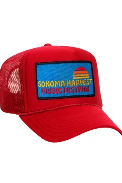 Trucker Hats | Trucker Hats | Aviator Nation SONOMA HARVEST VINTAGE LOW RISE TRUCKER HAT