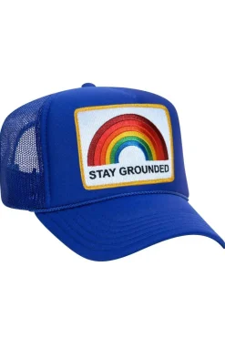 Trucker Hats | Trucker Hats | Aviator Nation STAY GROUNDED TRUCKER HAT {{threshold-message}}