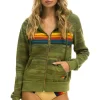 Hoodies | Hoodies | Aviator Nation 5 STRIPE HOODIE - CAMO