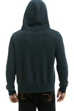 Hoodies | Hoodies | Aviator Nation 5 STRIPE HOODIE - CHARCOAL // PINK // GREEN CHARCOAL//PINK//GREEN