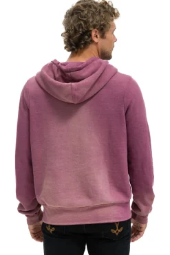 Hoodies | Hoodies | Aviator Nation 5 STRIPE HOODIE - FADED BERRY FADEDBERRY
