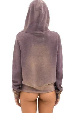 Hoodies | Hoodies | Aviator Nation 5 STRIPE HOODIE - FADED MOCHA FADEDMOCHA