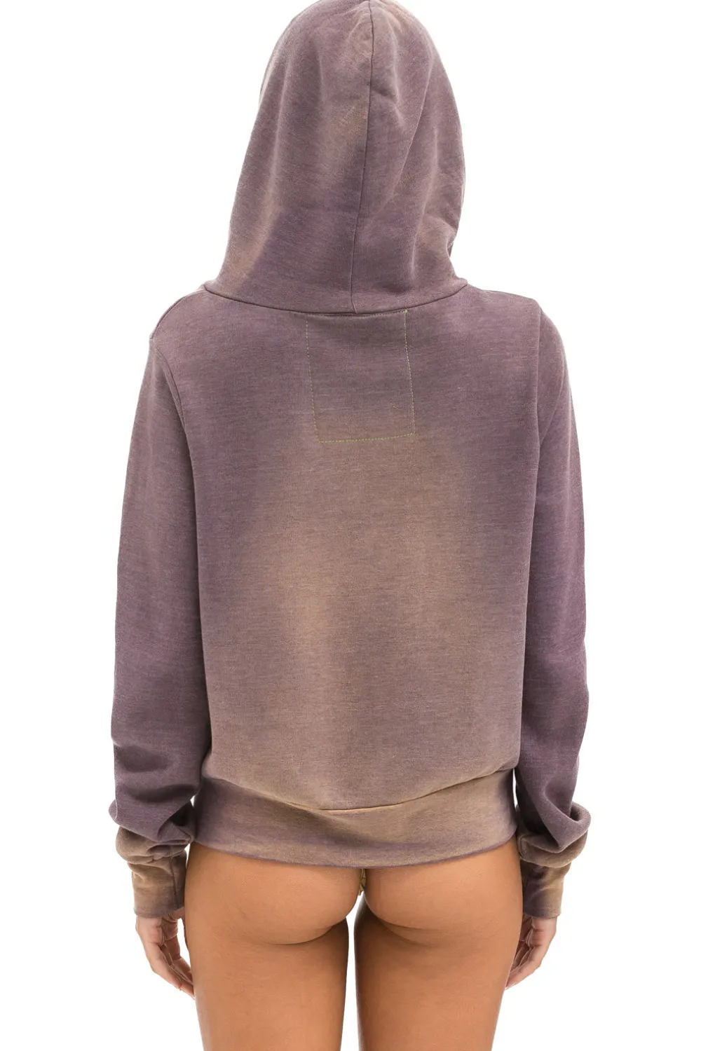 Hoodies | Hoodies | Aviator Nation 5 STRIPE HOODIE - FADED MOCHA FADEDMOCHA