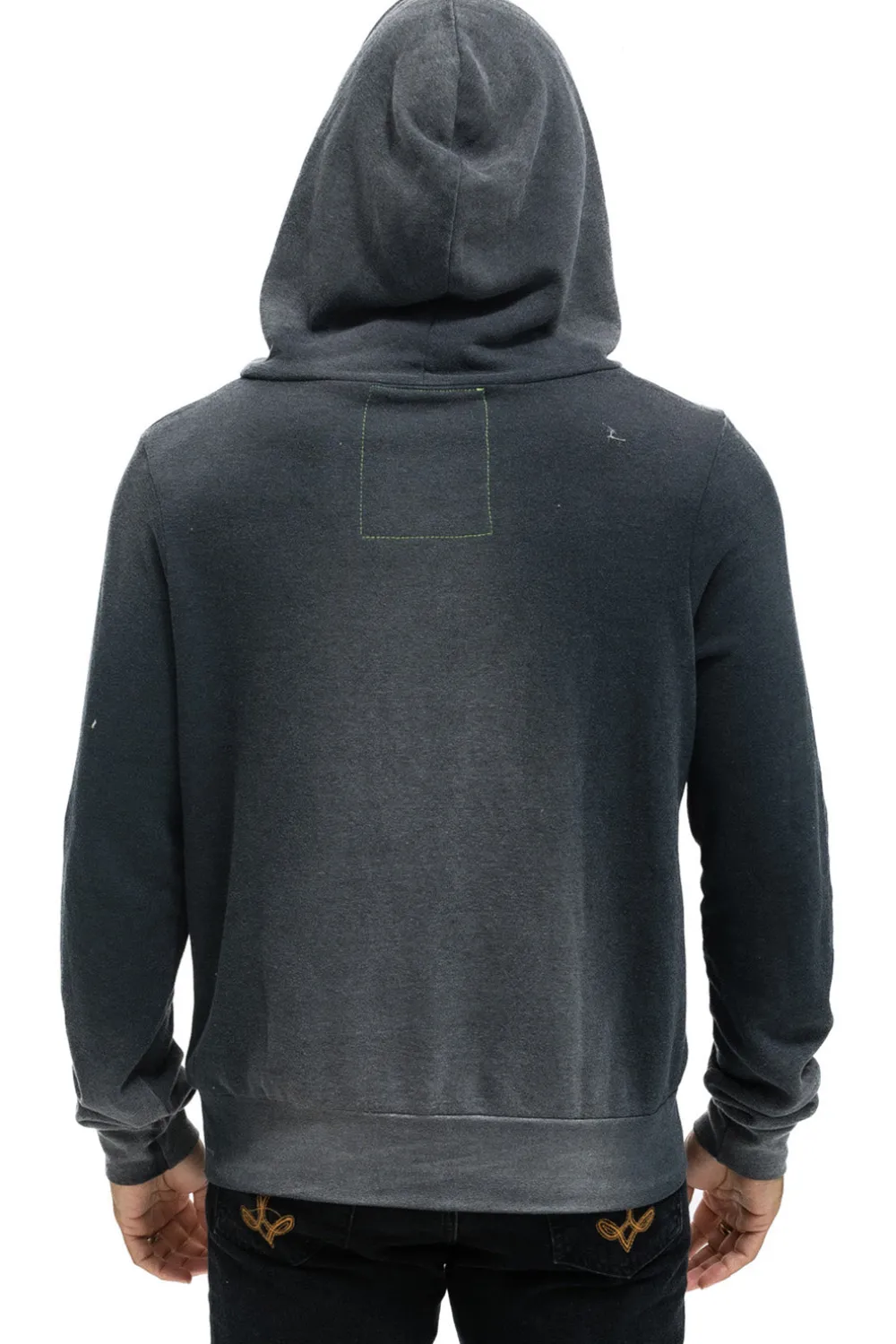 Hoodies | Hoodies | Aviator Nation 5 STRIPE HOODIE - FADED SMOKE FADEDSMOKE