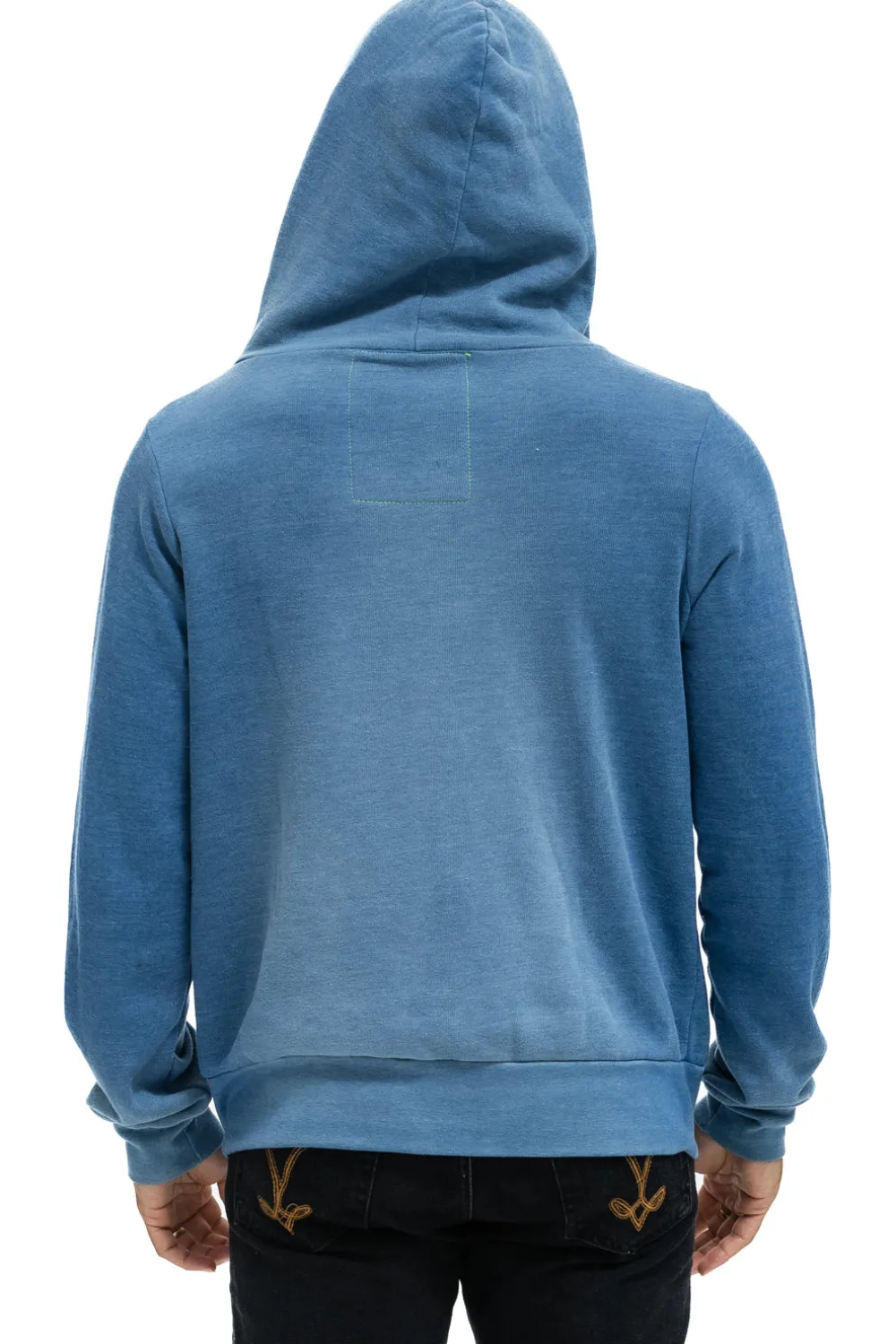 Hoodies | Hoodies | Aviator Nation 5 STRIPE HOODIE - FADED WATER FADEDWATER
