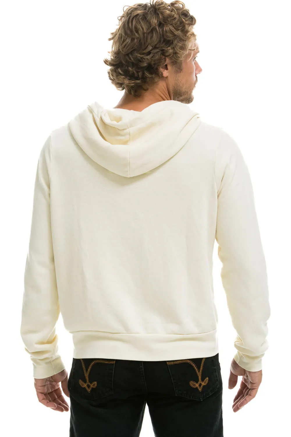 Hoodies | Hoodies | Aviator Nation 5 STRIPE HOODIE - VINTAGE WHITE // BLUE VINTAGEWHITE//BLUE