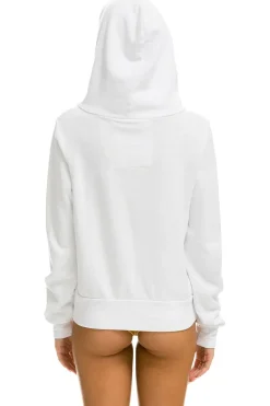 Hoodies | Hoodies | Aviator Nation 6 STRIPE HOODIE -  WHITE // SERAPE WHITE//SERAPE
