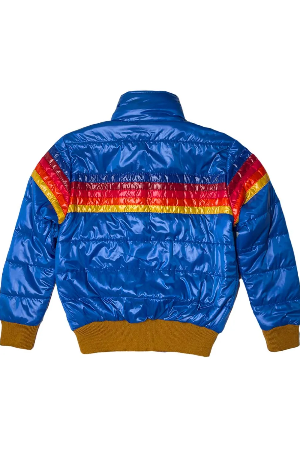 Kid's Outerwear | Aviator Nation 5 STRIPE KIDS TRAVELER JACKET - SNORKEL BLUE SNORKELBLUE