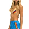 Shorts | Aviator Nation 5 STRIPE NYLON JOGGER SHORT - BLUE CINA BLUECINA