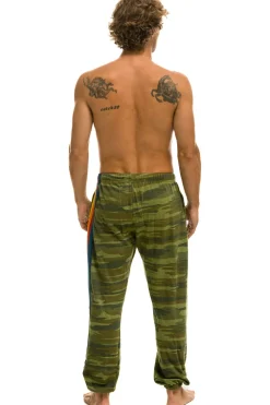 Sweatpants | Aviator Nation 5 STRIPE SWEATPANTS - CAMO