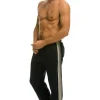 Sweatpants | Aviator Nation 5 STRIPE SWEATPANTS - CHARCOAL // GREY CHARCOAL//GREY