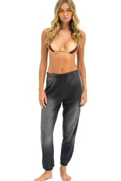 Sweatpants | Aviator Nation 5 STRIPE SWEATPANTS - FADED SMOKE FADEDSMOKE