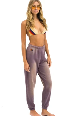 Sweatpants | Aviator Nation 5 STRIPE SWEATPANTS - FADED MOCHA FADEDMOCHA