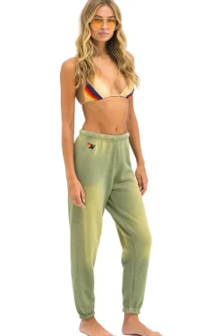 Sweatpants | Aviator Nation 5 STRIPE SWEATPANTS - FADED ARMY FADEDARMY