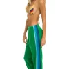 Sweatpants | Aviator Nation 5 STRIPE SWEATPANTS - KELLY GREEN // BLUE KELLYGREEN//BLUE
