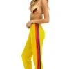 Sweatpants | Aviator Nation 5 STRIPE SWEATPANTS - LEMON // YELLOW // PURPLE LEMON//YELLOW//PURPLE