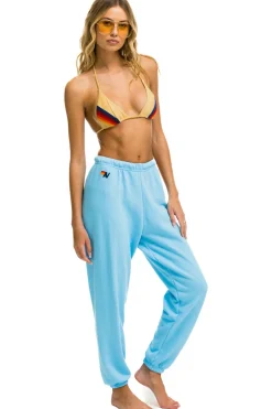 Sweatpants | Aviator Nation 5 STRIPE SWEATPANTS - SKY 2 SKY2