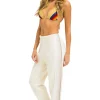 Sweatpants | Aviator Nation 5 STRIPE SWEATPANTS - VINTAGE WHITE // WHITE // GREY VINTAGEWHITE//WHITE//GREY