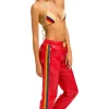 Sweatpants | Aviator Nation 5 STRIPE WIND PANT - CHERRY GLOSSY CHERRYGLOSSY