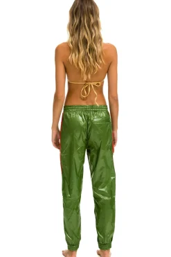 Sweatpants | Aviator Nation 5 STRIPE WIND PANT - GARDEN GREEN GARDENGREEN
