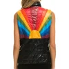 Vests | Aviator Nation SUNBURST VEST - GLOSSY BLACK GLOSSYBLACK